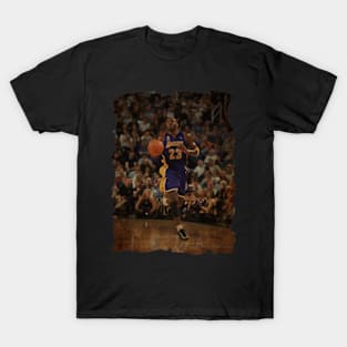 Mitch Richmond in Lakers Vintage T-Shirt